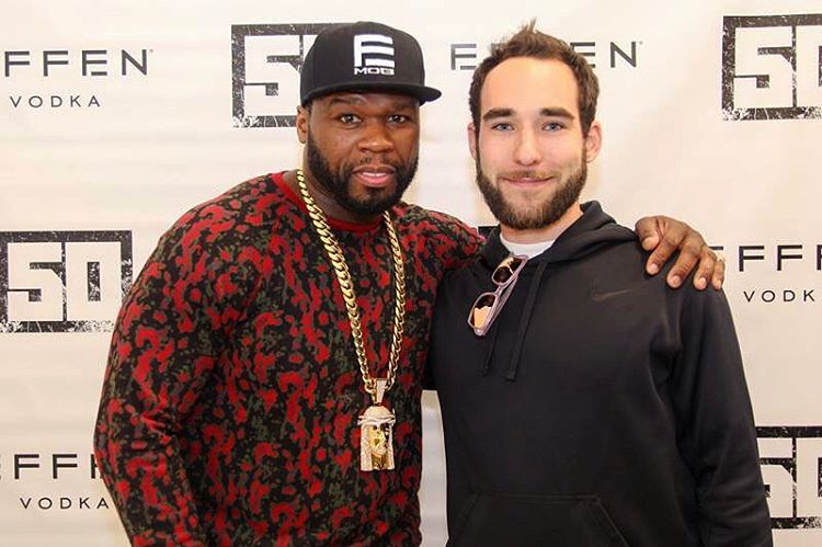 50 Cent and Taylor Edmiston